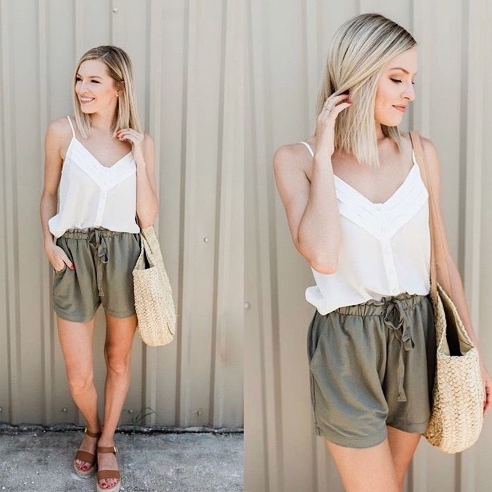 Olive Shorts